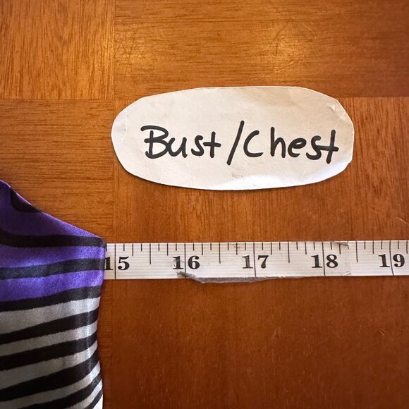 SheScool Womens Sleeveless Chevron-Print Tunic Top With Embellished Neckline L - Picture 3 of 8